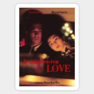 in the mood for love Sticker